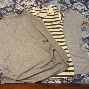 3 maternity tops from the gap
